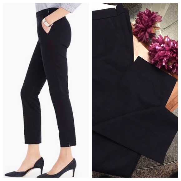 J. Crew Pants - J. Crew black label flat front trousers